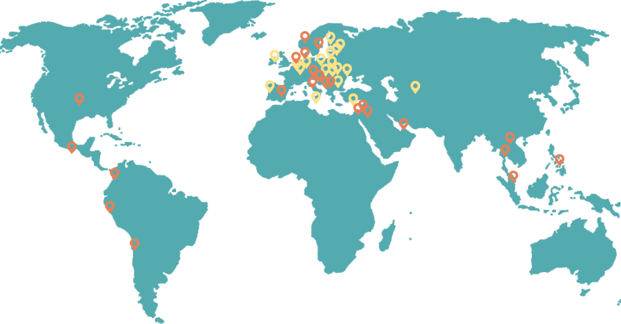 b:hip World Map